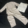 babylove【清倉】嬰幼兒內衣套裝春秋家居服竹麗爾睡衣新生兒寶寶春季保暖 暖黃棕 100 cm 曬單實(shí)拍圖