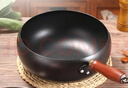 九鼎鑄匠錘紋大肚鍋家用無(wú)涂層炒菜鍋不易粘鍋精鐵鍋旗艦店正品熟鐵0涂層 錘紋大肚鍋+玻璃蓋 26cm 贈：鍋鏟 曬單實(shí)拍圖