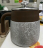容山堂不銹鋼覆鈦燜茶壺保溫壺家用悶茶壺熱水壺燜壺泡茶壺水壺年會(huì )禮品 覆鈦內膽燜茶壺套裝1-冰晶灰 0.7L 曬單實(shí)拍圖