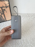 PD國家3C認證可上飛機充電寶20000毫安自帶線(xiàn)100W超級快充大容量筆記本移動(dòng)電源蘋(píng)果小米華為平板 灰色-100W超級快充自帶線(xiàn)可充平板筆記本 曬單實(shí)拍圖