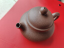 百年利永紫砂壺宜興純全手工原礦紫泥容天泡茶壺功夫茶具禮物 容天·喜-紫泥 140ml 曬單實(shí)拍圖
