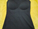 蕉內熱皮502++女士保暖背心帶胸墊內衣抓絨抗菌莫代爾裸感打底衣秋冬 【方領(lǐng)】裸膚 L 曬單實(shí)拍圖
