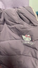 Hello Kitty女童羽絨褲冬季2026新款洋氣兒童保暖褲外穿大童休閑褲子加厚童裝 紫色 150 曬單實(shí)拍圖