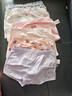 浪莎（LangSha）兒童內褲女童內褲中大童5A抑菌內褲寶寶青少年平角短褲6條裝 140 曬單實(shí)拍圖