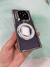 殼煌【透明殼膜一體】華為MateX7手機殼透明超薄裸感中軸全包帶支架華為x7簡(jiǎn)約輕薄商務(wù)保護套 高清款【曜石黑】旋轉磁吸支架-殼膜一體 華為MateX7/典藏版 曬單實(shí)拍圖