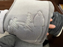 百賽施（BYXAS）德國TUV認證熱水袋北極熊注水暖水袋毛絨暖手寶保暖 1.2L中號北極熊款無(wú)插手灰色 曬單實(shí)拍圖