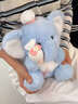 嬰果小島正版軟萌小象玩偶睡覺(jué)抱安撫布娃娃毛絨玩具大象公仔女生新年禮物 吉吉小象【蛋糕款】 22cm 曬單實(shí)拍圖