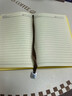 左蒂 筆記本本子花卉記事本a5加厚本子簡(jiǎn)約筆記本文具帶吊墜日記本手賬本高顏值辦公記事本可定制logo 曬單實(shí)拍圖