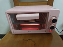 胖東來(lái)同款央媽推薦2026新款家用烤箱三合一微蒸烤All小型全自動(dòng)電烤箱家用烘焙多功能全自動(dòng) 淡粉【雙定時(shí)款】全金屬內腔循環(huán)加熱一鍋多用 12L 曬單實(shí)拍圖