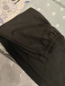 浪莎黑色毛呢半身裙女冬季2025新款中長(cháng)款高腰a字開(kāi)叉韓版顯瘦包臀裙 曬單實(shí)拍圖