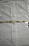羅蒙（ROMON）純色商務(wù)職業(yè)正裝男士白襯衫工裝外套長(cháng)袖襯衣男CS108白色2XL 曬單實(shí)拍圖