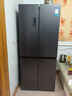 海信（Hisense）冰箱463L四開(kāi)門(mén)家用冰箱一級能效十字門(mén)一級節能無(wú)霜租房BCD-463WMK1DPJ 灰色 曬單實(shí)拍圖