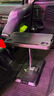 藍格兔車(chē)載小桌板汽車(chē)內餐桌板折疊后座后排車(chē)用車(chē)上吃飯桌電腦支架桌子 【旗艦款-加厚底座更穩固】高度可調節+加大面板 曬單實(shí)拍圖