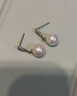 老鳳祥純銀珍珠耳環(huán)耳釘耳墜輕奢小眾高級感生日新年情人節禮物女朋友 925純銀水滴珠耳墜【品牌禮盒】 曬單實(shí)拍圖