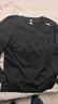 安踏速干長(cháng)袖t恤男2026春季款跑步健身上衣訓練透氣內搭短袖運動(dòng)服 6404-2基礎黑【加絨保暖運動(dòng)長(cháng)袖】 XL (180) 適合140-160斤 曬單實(shí)拍圖