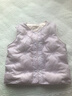 戴維貝拉（DAVE＆BELLA）女童羽絨馬甲冬裝兒童背心寶寶輕薄坎肩校服神器內搭童裝 曬單實(shí)拍圖