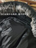 南极人（Nanjiren）羽绒服男冬季中长款加厚修身中青年连帽潮牌男装外套大衣服 黑色 L（125-140斤） 实拍图