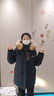 波司登（BOSIDENG）25年新款極寒羽絨服男女情侶同款鵝絨大毛領(lǐng)加厚東北特供保暖外套 中山青5870 -充絨量+30%左右-700+高蓬鵝絨 XL 175/96A 體重約130-140斤-卡碼拍大 曬單實(shí)拍圖