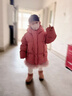 齊齊熊（ciciibear）[小暖盾95絨]齊齊熊寶寶羽絨服男女童冬裝三防加厚極寒保暖面包服 曬單實(shí)拍圖