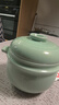 凱得寶（K+dep）日本日式陶瓷湯盅燉盅一人份嬰兒燕窩魚(yú)翅隔水迷你小碗罐 【香盅】0.8L 玉青色 曬單實(shí)拍圖