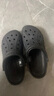 CROCS卡駱馳洞洞鞋貝雅男鞋女鞋輕便耐磨一腳蹬拖鞋休閑鞋|10126 黑色-001 43 (270mm) 曬單實(shí)拍圖