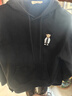 倉石一樹(shù)小熊連帽衛衣男款2025年秋冬季新款寬松時(shí)尚加絨加厚外套保暖帽衫 黑色 M 曬單實(shí)拍圖