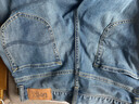 Lee726舒適直筒丹寧復古水洗藍色男牛仔褲休閑潮流 曬單實(shí)拍圖