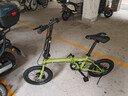 永久折疊自行車(chē)男女成人超輕便攜可放后備箱7級變速青少年學(xué)生單車(chē) 7速16寸-橄欖綠 曬單實(shí)拍圖
