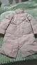 皮爾卡丹（pierre cardin）國際大牌女士羽絨棉服品牌長(cháng)款過(guò)膝女款冬季韓版立領(lǐng)新款加厚外套 卡其綠 M 曬單實(shí)拍圖