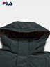 FILA 斐樂(lè )官方男士羽絨服2025冬季新款時(shí)尚休閑舒適保暖連帽外套 暗碄綠-DG L 175/96A/L 曬單實(shí)拍圖