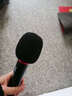 LIEI話(huà)筒套海綿套加厚麥克風(fēng)防噴罩套子KTV海棉咪套防風(fēng)網(wǎng)隔音配件 4個(gè)裝黑黑色[可以水洗非一次性] 曬單實(shí)拍圖