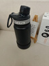 希樂(lè )（cille）保溫杯男大容量316不銹鋼吸管水杯子新款便攜學(xué)生上學(xué)運動(dòng)熱水壺 黑色500ml 【316不銹鋼+吸管/直飲兩用】 曬單實(shí)拍圖