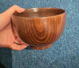 MUJI木制 湯碗 餐具 飯碗 家用 面碗 原色 12.6cm /大 曬單實(shí)拍圖