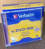 VerbatimDVD+RW 光盤(pán)/刻錄盤(pán) 4速4.7GB 單片盒裝5片 可重復擦寫(xiě)空白光盤(pán) 95043 曬單實(shí)拍圖
