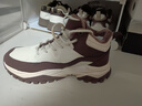 鴻星爾克暖陽(yáng)2加絨休閑鞋女防滑冬季新款棉鞋防滑保暖加厚運動(dòng)鞋 暖亞麻/咖啡 37 曬單實(shí)拍圖