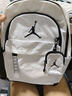 Jordan耐克AJ喬丹雙肩男女書(shū)包 簡(jiǎn)約大容量隔層雙肩包背包 曬單實(shí)拍圖