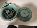 龍泉青瓷三才蓋碗哥窯功夫茶具喝茶杯泡茶碗家用喝茶器敬茶杯耐高溫分茶器 曬單實(shí)拍圖