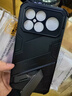 殼棧 適用紅米K90ProMax手機殼四角氣囊防摔全包邊磨砂軟邊硬殼隱形支架個(gè)性潮牌朋克風(fēng)鎧甲防摔保護套 【磨砂黑】 紅米K90ProMax【配手機膜】 曬單實(shí)拍圖