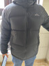 鴨鴨（YAYA）【石墨烯高充絨】新國標羽絨服男短款2025年連帽休閑防寒保暖外套 黑色 【升級版 石墨烯內里】 L 175 曬單實(shí)拍圖