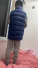 李寧童裝兒童羽絨馬甲男女大童85%絨子防潑水保暖坎肩160YMRV009-2 曬單實(shí)拍圖