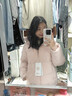 波司登（BOSIDENG）25年新款羽絨服90絨女短款連帽保暖防風(fēng)修身加厚外套B250245112XS 春桃粉|1857-玫瑰可露麗 M 165/88A 體重約125-140斤 曬單實(shí)拍圖