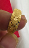周六福足金滿(mǎn)天星黃金戒指女生日禮物計價(jià)AA012340 活口16號 約5.35g 曬單實(shí)拍圖