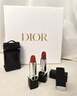 迪奧DIOR【鄧為推薦】烈艷藍金口紅絲絨999啞光唇膏化妝品 生日禮物女 曬單實(shí)拍圖