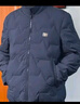 老爺車(chē)（LAOYECHE）中老年羽絨服男冬季新款保暖厚款鴨絨高端休閑立領(lǐng)男士外套爸爸裝 曬單實(shí)拍圖