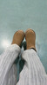 UGG EVERSHEEPSKINS周冬雨同款UGG厚底5cm增高mini雪地靴冬季短筒皮毛一體加厚雪地靴 mini厚底-栗色 38 【建議拍大一碼】 曬單實(shí)拍圖
