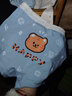 棉奇熊男童內褲兒童棉質(zhì)平角褲男孩四角4條不夾PP底褲-B093-M 曬單實(shí)拍圖