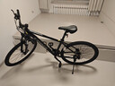 千里達（TRINX）M985山地自行車(chē)禧瑪諾21速油壓碟剎男女學(xué)生成人通勤上學(xué)上班單車(chē) 玄武黑- 21速 27.5*17寸 推薦:170-190cm左右 曬單實(shí)拍圖