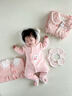 溫夕棉嬰兒禮盒童裝見(jiàn)面禮衣服套裝周歲禮服女寶寶送禮高檔滿(mǎn)月禮物秋冬 夢(mèng)回童話(huà) 66cm 0-4個(gè)月 曬單實(shí)拍圖