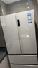 卡薩帝BCD-502WGCFDM4G6U1攬光零嵌入白色法式冰箱502升 整機10年 高1900寬830深622 曬單實(shí)拍圖