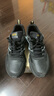 安踏男鞋革面防潑水跑步鞋男黑色輕便防滑休閑鞋運動(dòng)鞋旅游鞋子男 曬單實(shí)拍圖